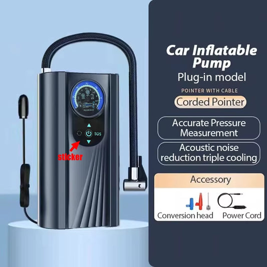 Air Compressor Air Pump for Car Portable Tyre Inflator Electric Motorcycle Pump Air Compressor for Car Motorcycles Bicycles ﻿