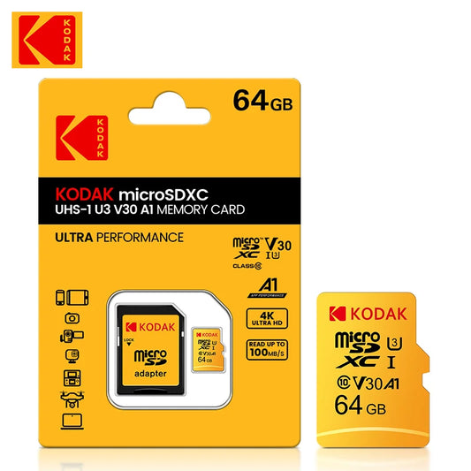 Original Micro SD Card – Class 10 U3 V30 (32GB–256GB) for Dash Cams & Driving Recorders