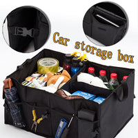 Trunk Cargo Organizer Folding Storage Collapse Bag Bin for Car Truck SUV 40L US