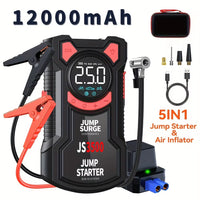 Kitrio SurgePro 5-in-1 Jump Starter + Air Compressor (3000A | 150 PSI)