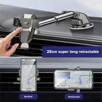 VIKEFON  Sucker Car Phone Holder 360° Windshield Car Dashboard Mobile Cell Support Bracket for Iphone Samsung Xiaomi