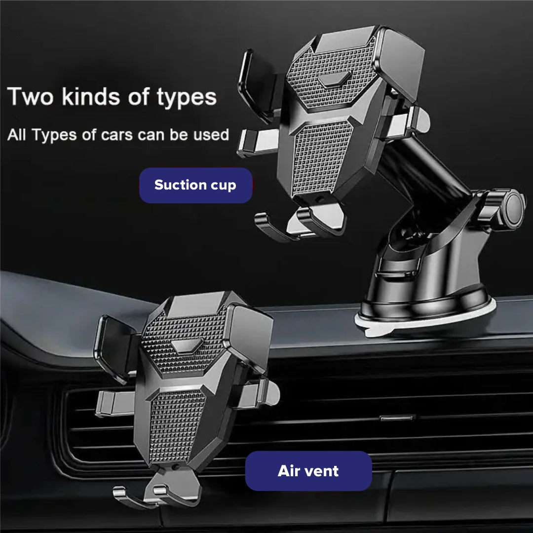 VIKEFON  Sucker Car Phone Holder 360° Windshield Car Dashboard Mobile Cell Support Bracket for Iphone Samsung Xiaomi