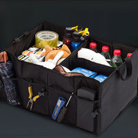 Trunk Cargo Organizer Folding Storage Collapse Bag Bin for Car Truck SUV 40L US