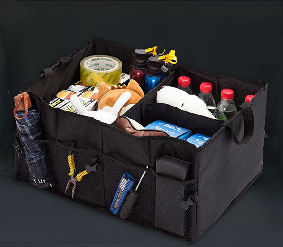 Trunk Cargo Organizer Folding Storage Collapse Bag Bin for Car Truck SUV 40L US