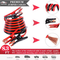 Car Emergency Roadside Kit - Roadside Assistance Emergency Kit, Car Emergency Kit with Jumper Cables, Safety Kits for Cars,Folding Shovel, Tow Rope,Car Tool Kit